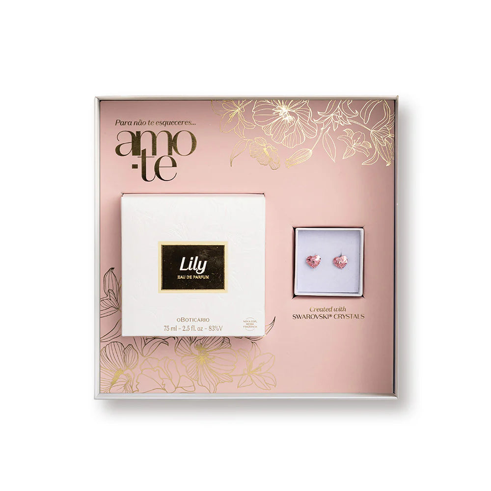 Coffret Lily Swarovski Eau de Parfum Edição Limitada