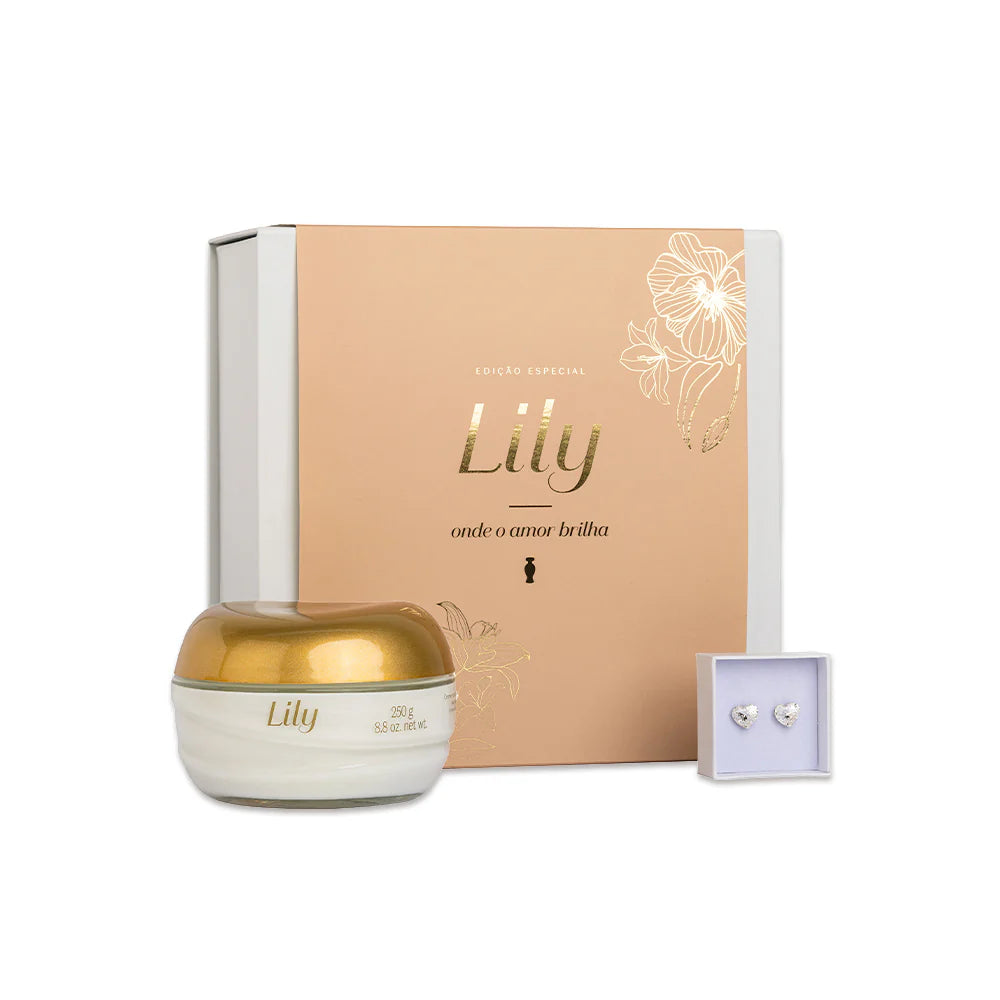 Coffret Lily Swarovski Acetinado Edição Limitada