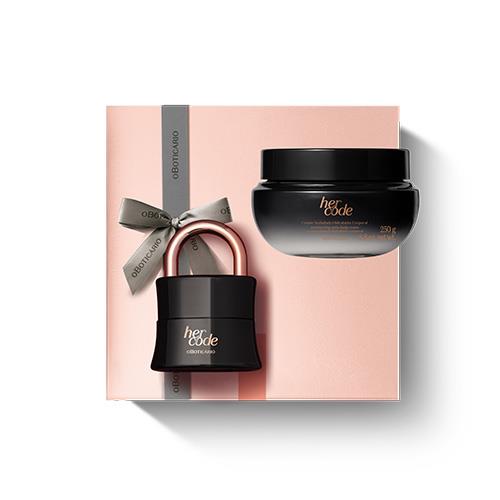 Kit Her Code Aveludado