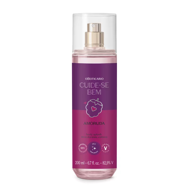 Body Splash Amoruda Cuide-se Bem 200ml