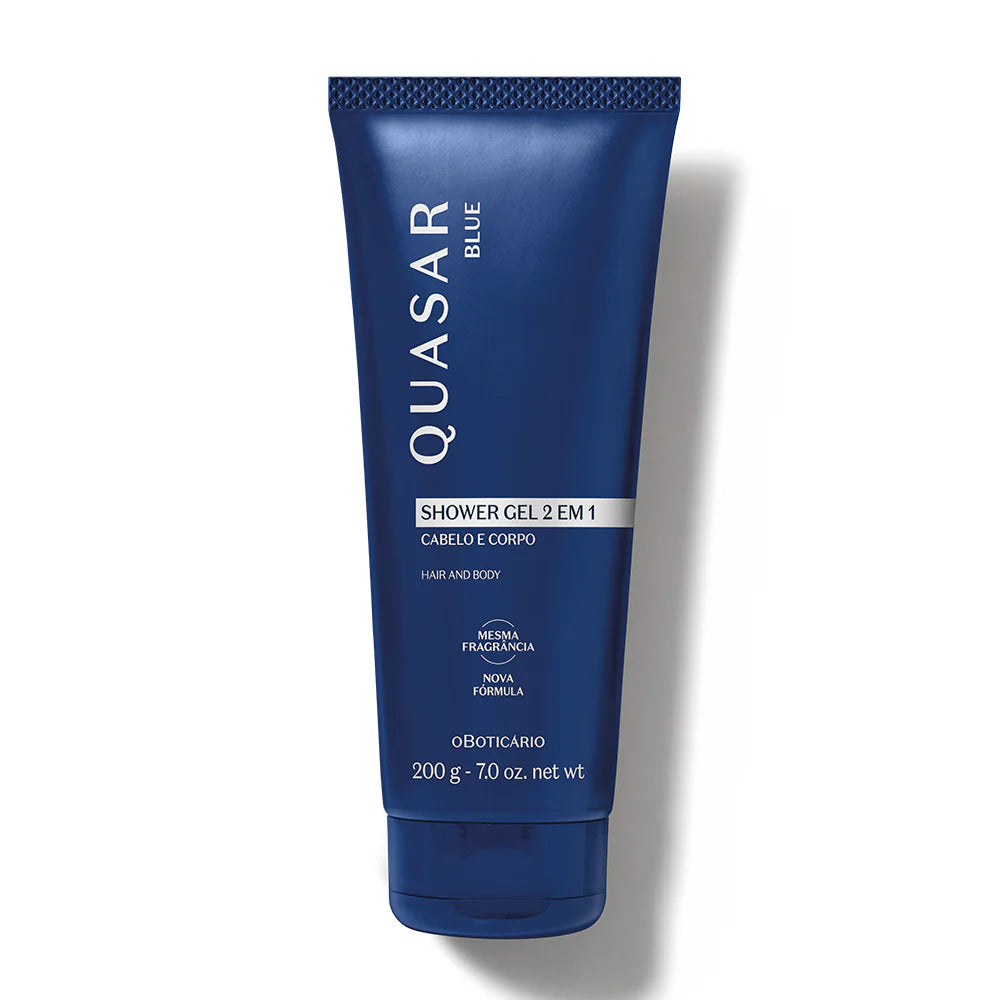 Quasar Blue Shower Gel Cabelo e Corpo 200g