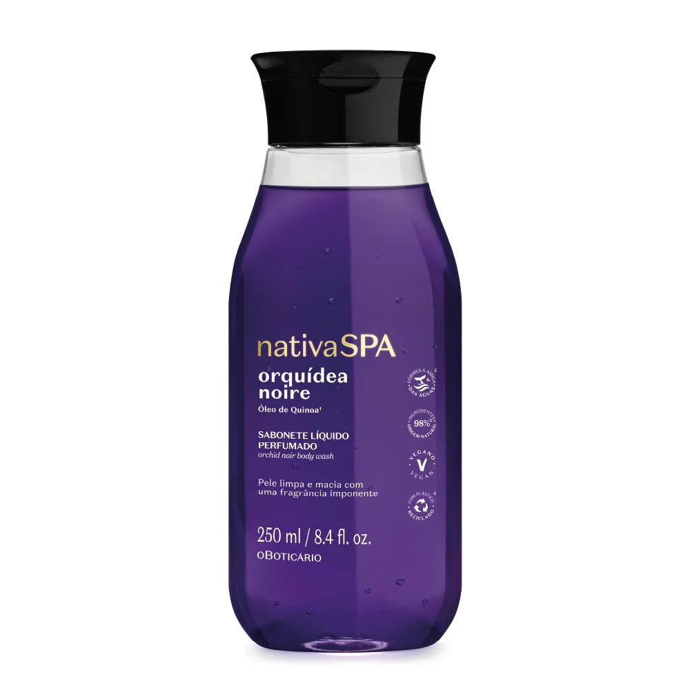 Sabonete Líquido Perfumado Nativa SPA Orquídea Noire 250ml