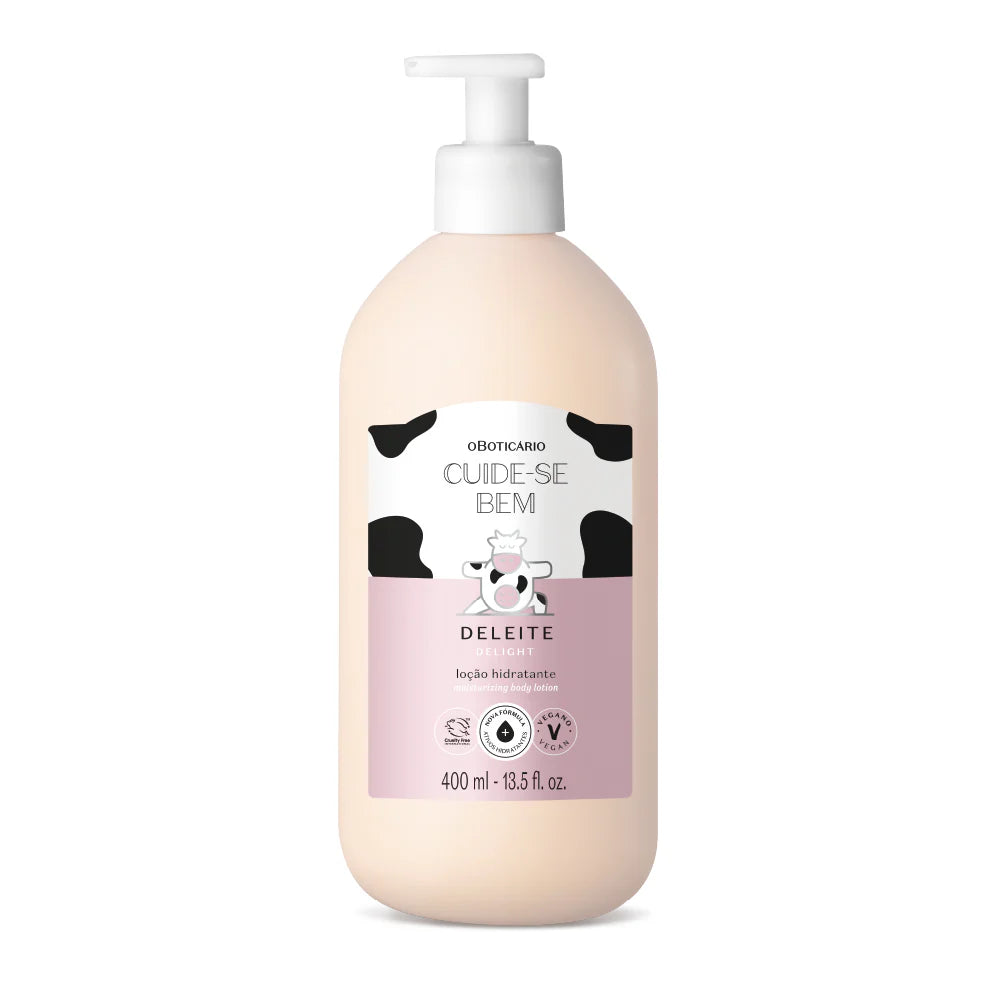 Loção Corporal Hidratante Deleite Cuide Se Bem 400ml