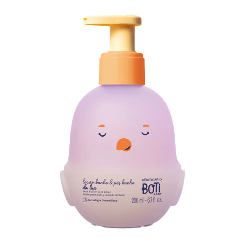 Loção Corporal Banho e Pós-Banho Boti Baby Lua 200ml