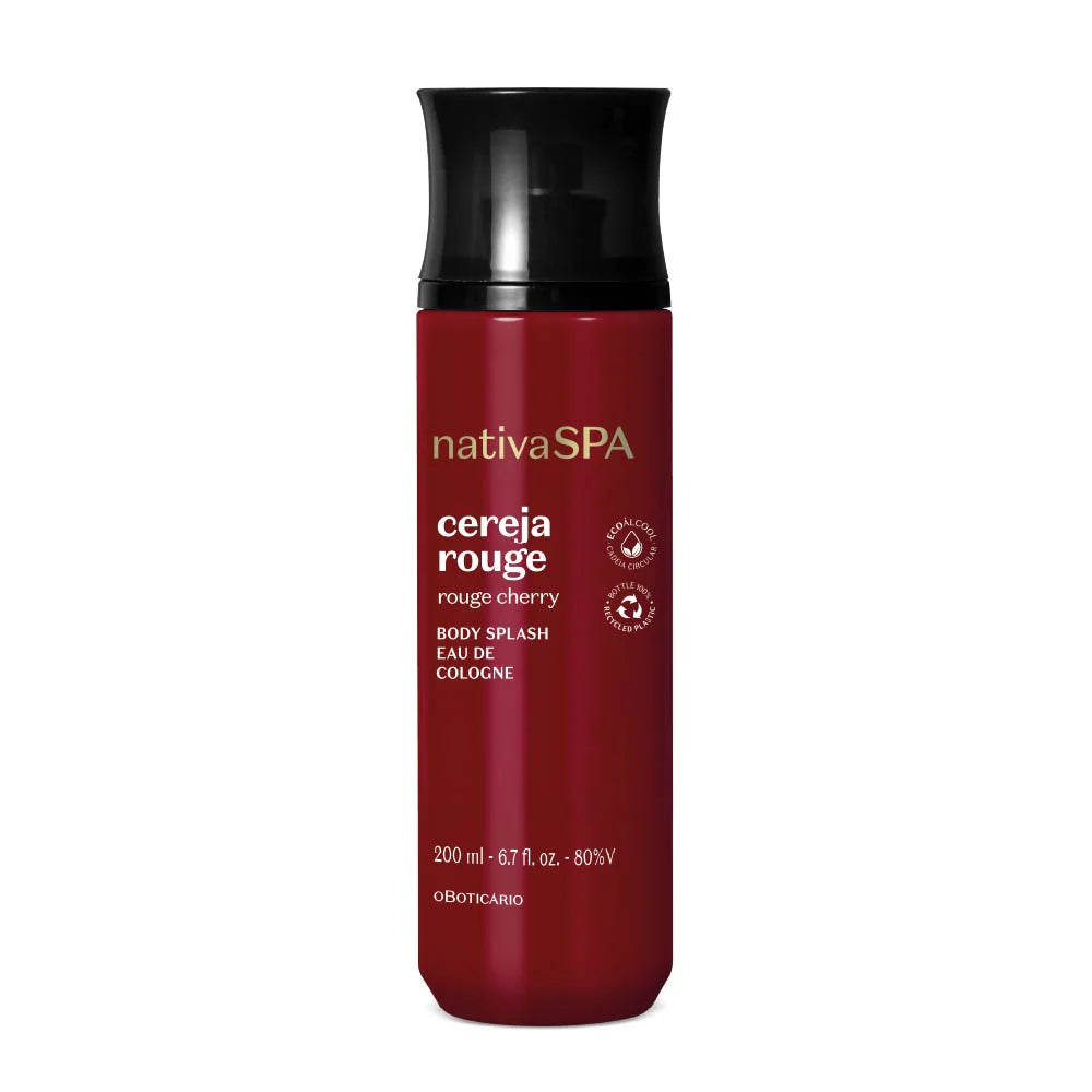 Body Splash Cereja Rouge Nativa SPA 200ml