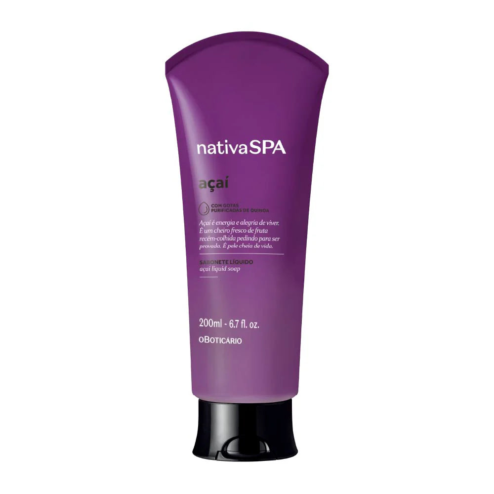 Sabonete Líquido Nativa Spa Açaí 200ml