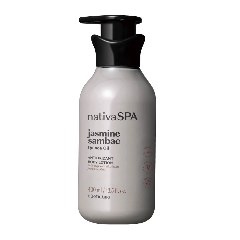 Loção Corporal  Hidratante Nativa Spa Jasmim Sambac 400ml