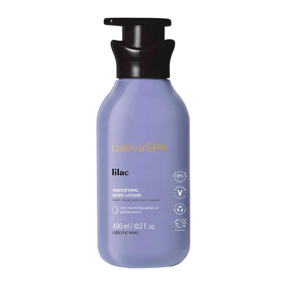Loção Corporal Hidratante Lilac Nativa SPA 400ml