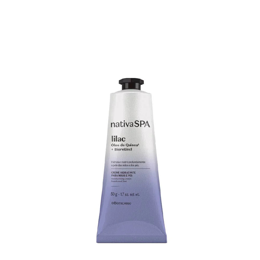 Creme Hidratante Para Mãos e Pés Nativa SPA Lilac 50g