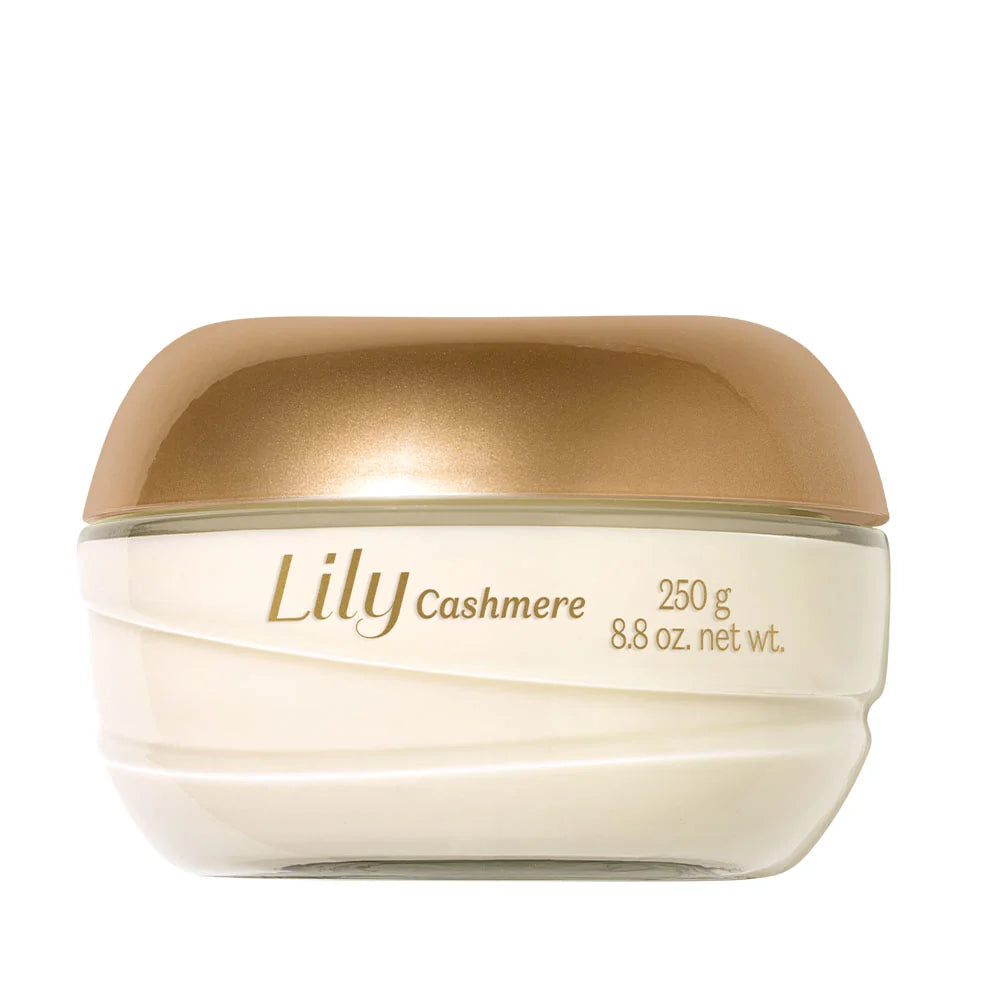Edição Limitada Creme Hidratante Acetinado Lily Cashmere 250g
