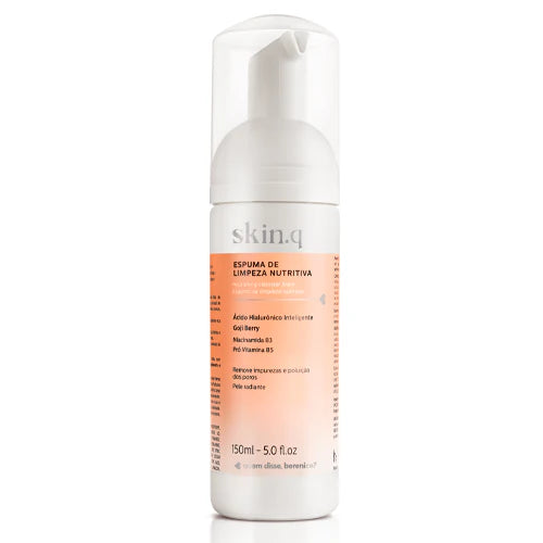 Espuma Limpeza Facial Nutritiva Skin.q 150ml