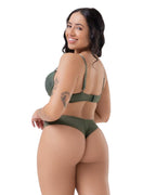 Conjunto Fio Duplo Cacau