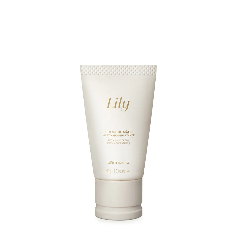 Creme de Mãos Acetinado Hidratante Lily 50g