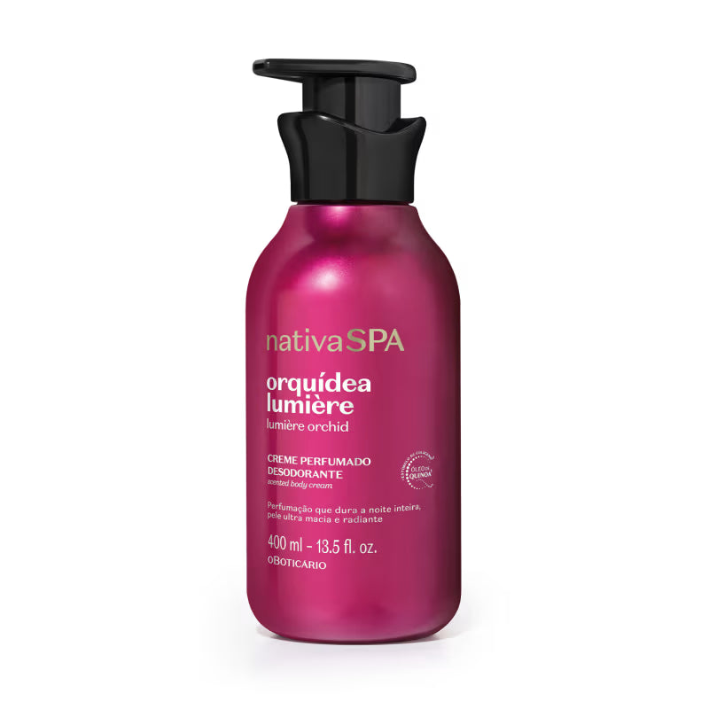 Loção Corporal Hidratante Orquídea Lumière Nativa SPA 400ml