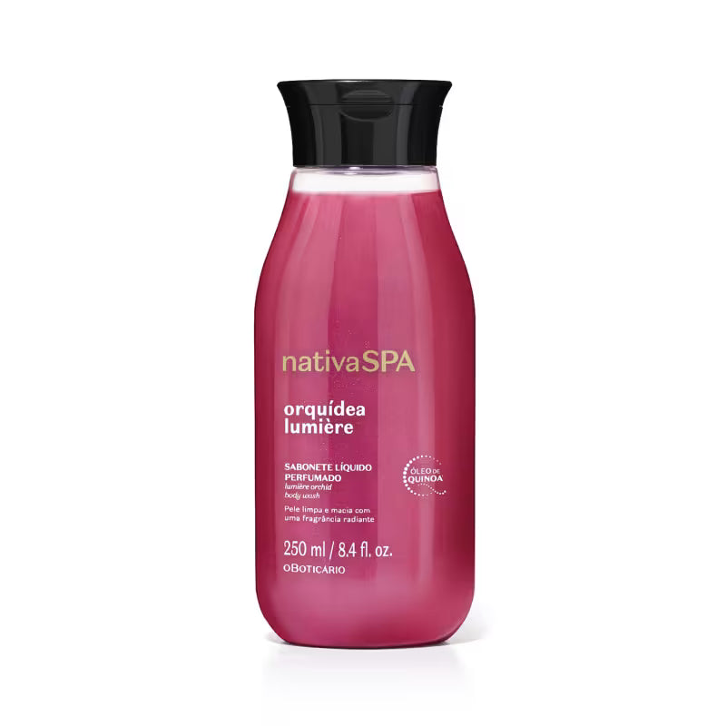 Sabonete Líquido Perfumado Orquídea Lumière Nativa SPA  250ml