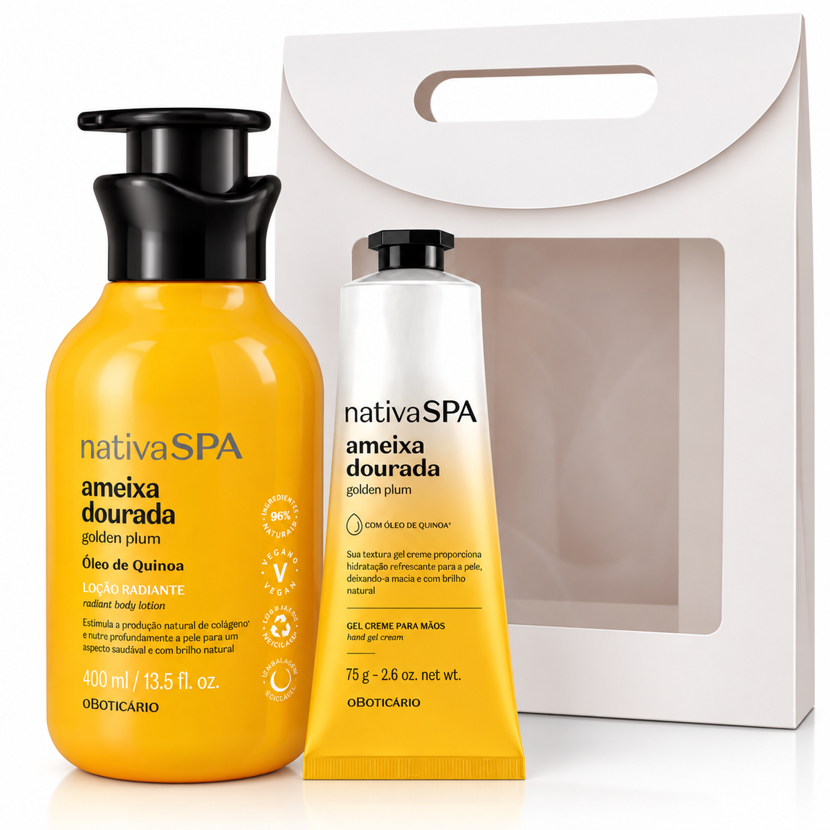 Kit Ameixa Dourada Nativa SPA
