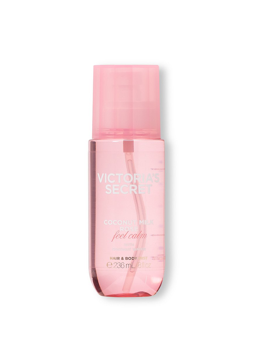 Body Mist Corpo e Cabelo Rosas e Leite de Coco